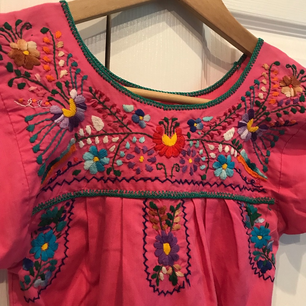 Pink Embroidered Top - Picture 4 of 4